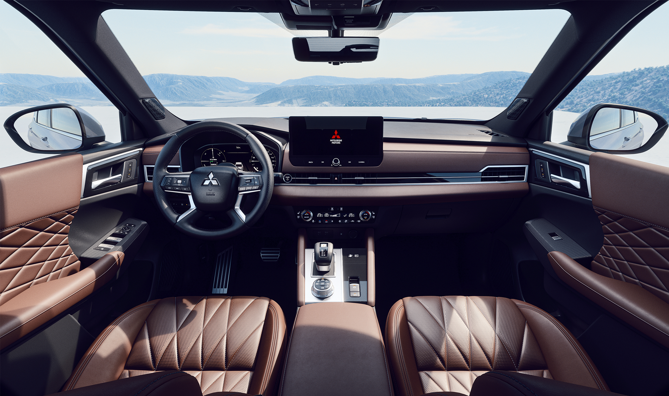 Interior Outlander PHEV — Mitsubishi Dolj